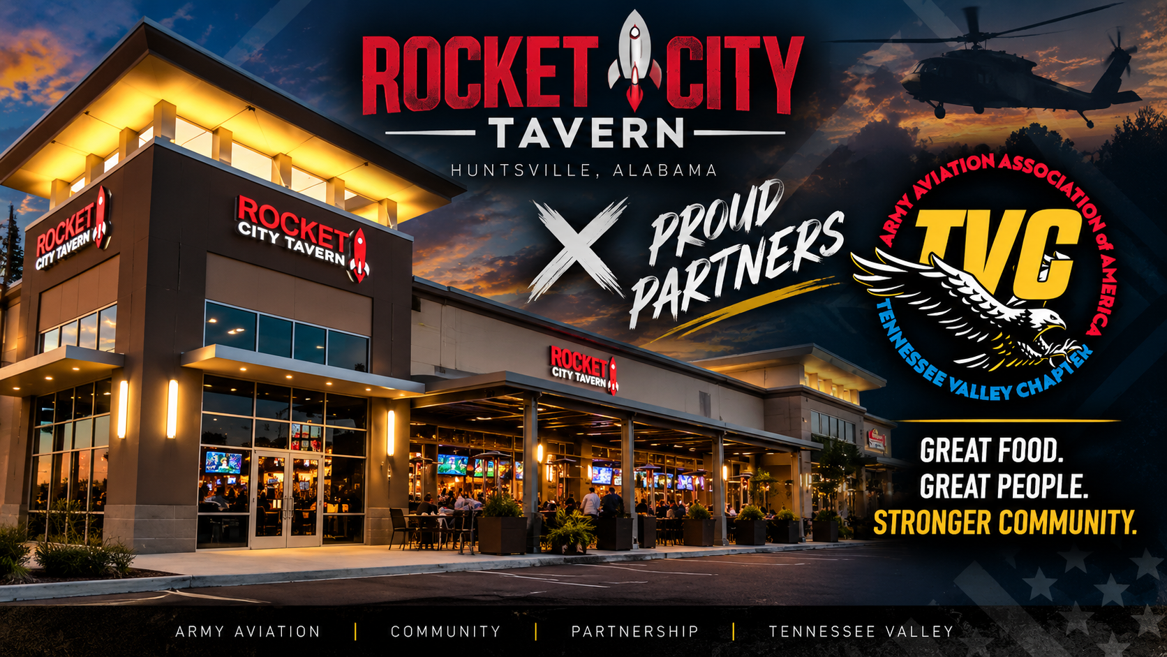 Rocket City Tavern — Official Venue of TVC-AAAA